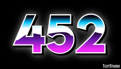 452 Text Effect