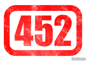 452 Text Effect