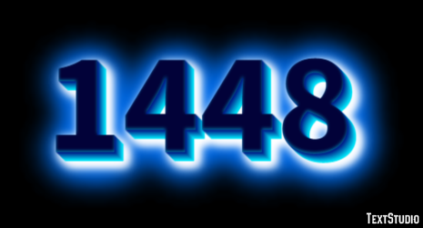1448 Efekt tekstowy