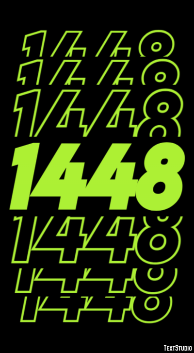 1448 Efekt tekstowy