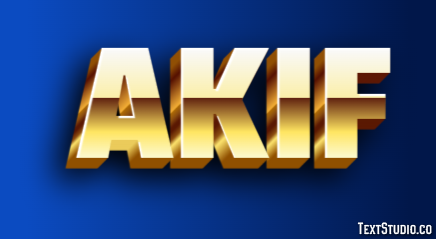 Akif Text Effect