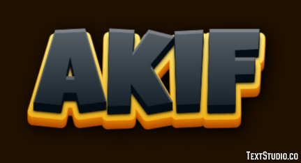 Akif Text Effect