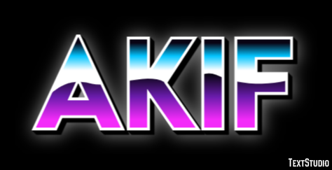 Akif テキスト効果
