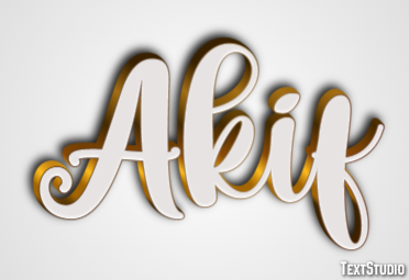 Akif Text Effect