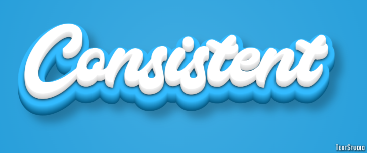 Consistent Text Effect