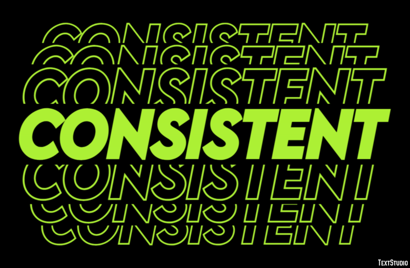 Consistent Text Effect