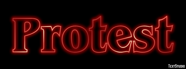 Protest Text Effect