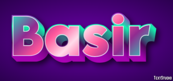 Basir Text Effect
