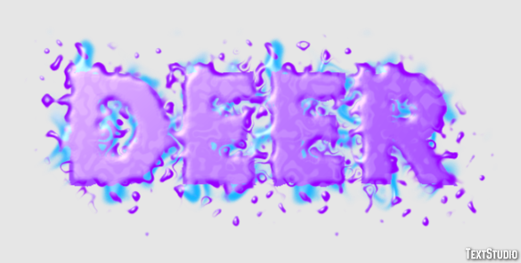 Deer Text Effect