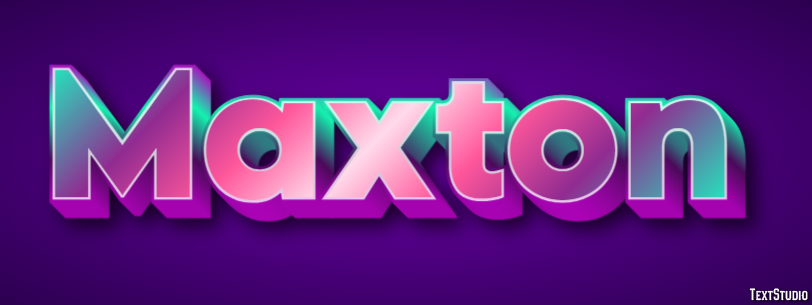 Maxton Efekt tekstowy