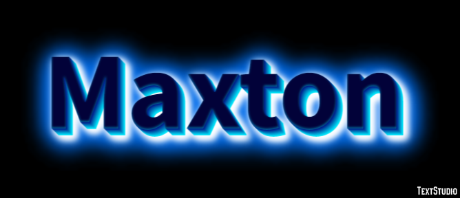 Maxton Efekt tekstowy