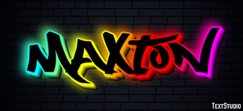 Maxton Efekt tekstowy