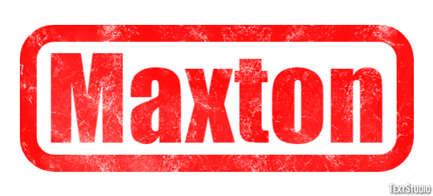 Maxton Efekt tekstowy