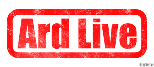 Ard Live Efeito de texto