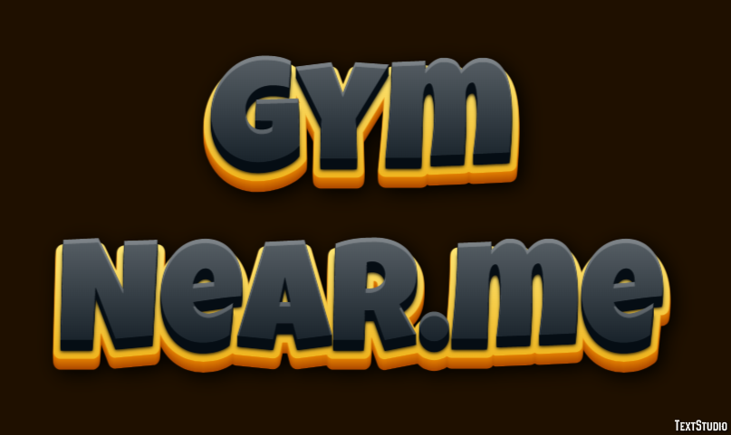 Gym Near.me Tekst effect