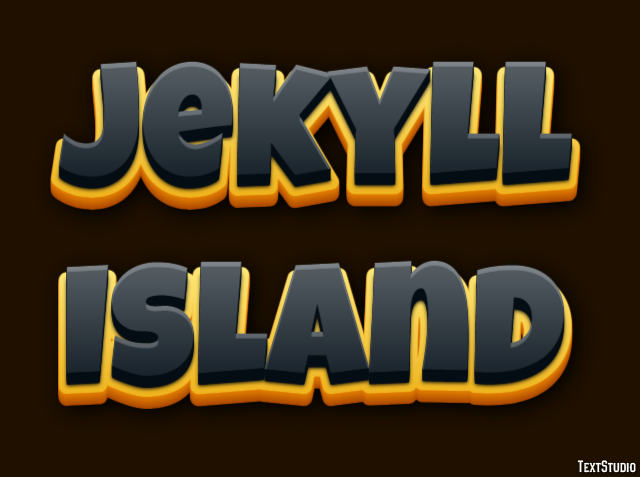 Jekyll Island Efekt tekstowy