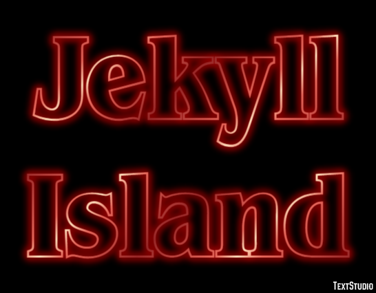 Jekyll Island Efecto de Texto