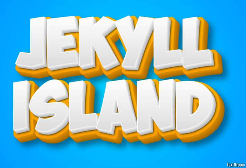 Jekyll Island Efekt tekstowy
