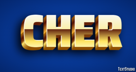 Cher Text Effect