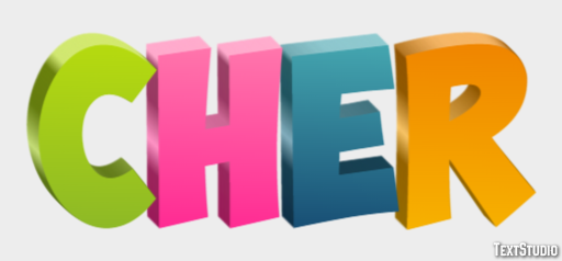 Cher Effet de Texte