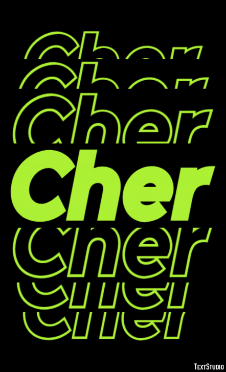 Cher Effet de Texte