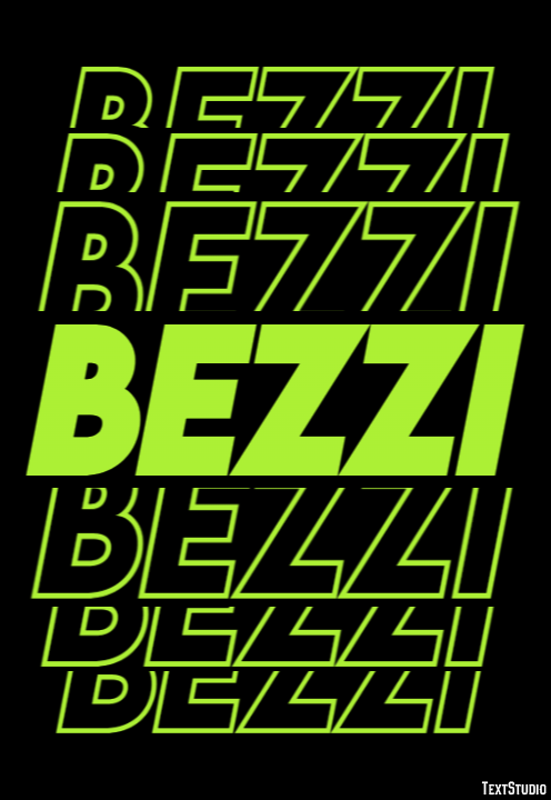 Bezzi Effetto testo