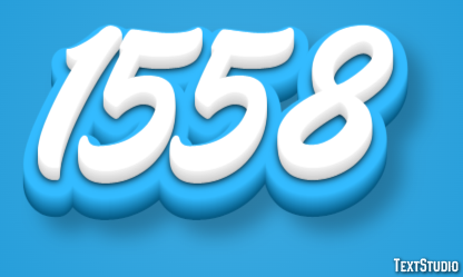 1558 Text Effect