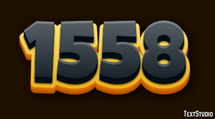 1558 Text Effect