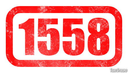 1558 Text effect