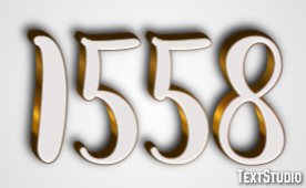 1558 Text Effect