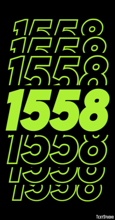 1558 Text Effect