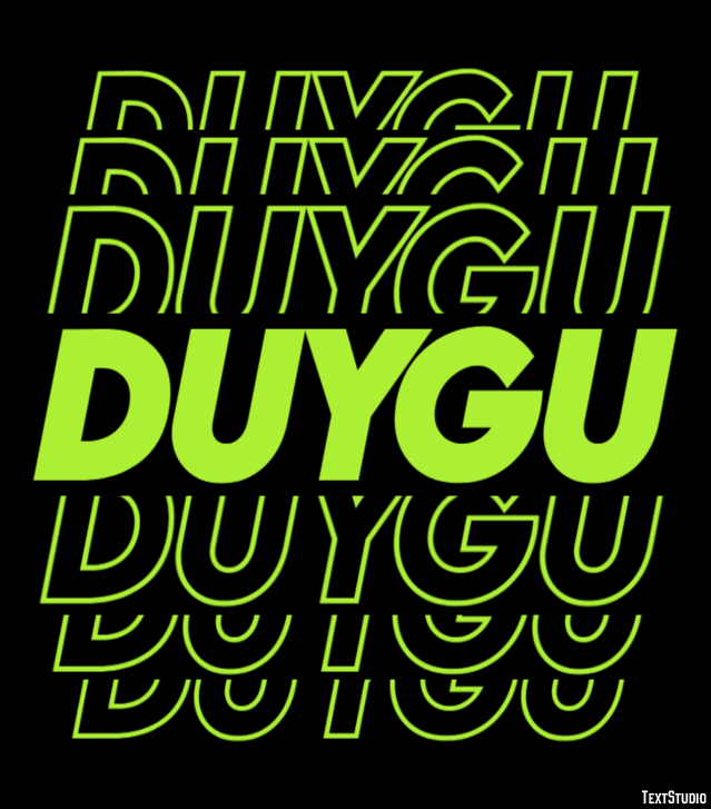 Duygu Metin Efekti