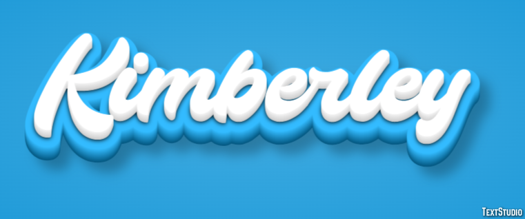 Kimberley Text effect