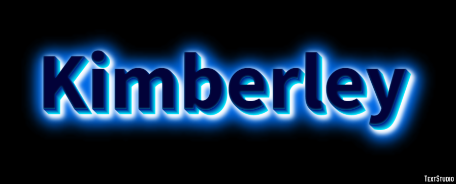 Kimberley Text effect