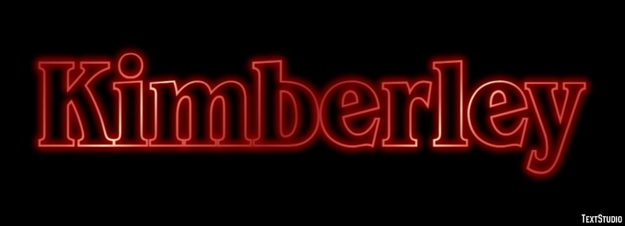 Kimberley Text effect
