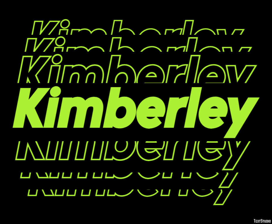 Kimberley Text Effect