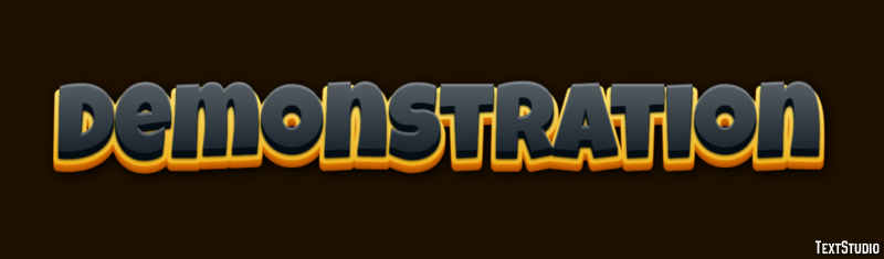 Demonstration Text Effect