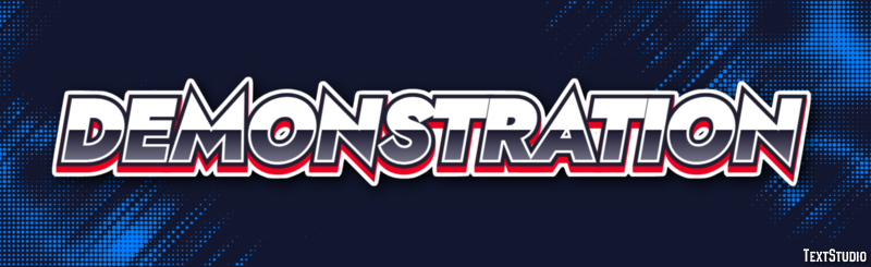 Demonstration Text Effect