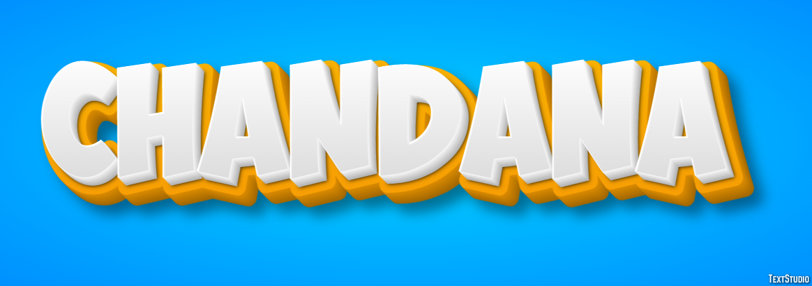 Chandana Text Effect