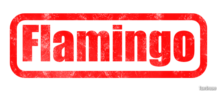 Flamingo Efekt tekstowy