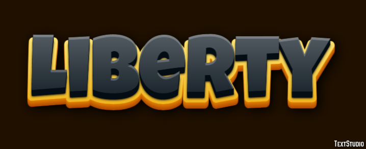 Liberty Efekt tekstowy