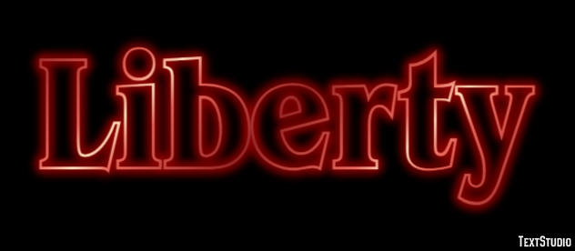 Liberty Efekt tekstowy