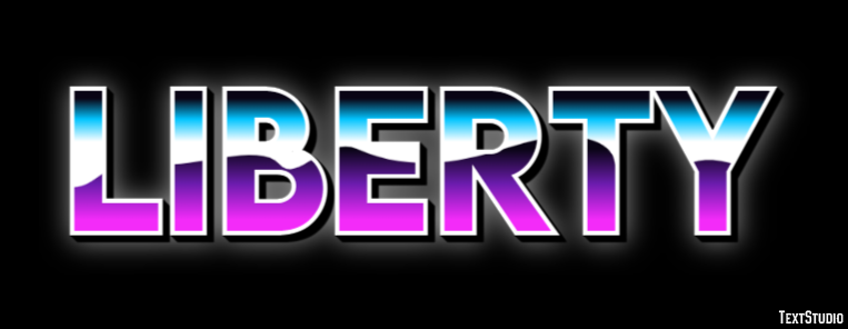 Liberty Efekt tekstowy