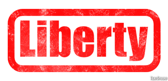Liberty Efekt tekstowy