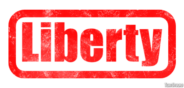 Liberty Efekt tekstowy