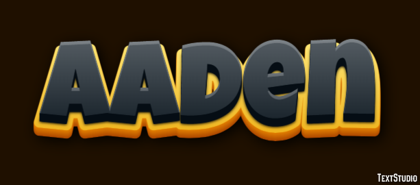 Aaden Efeito de texto