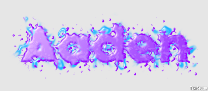Aaden Efeito de texto