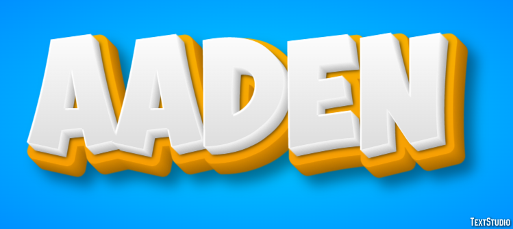 Aaden Text Effect