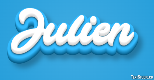 Julien Text effect