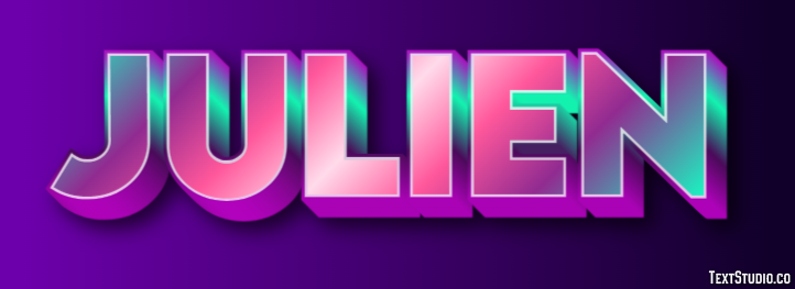 Julien Text effect